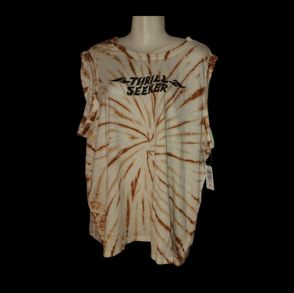 Torrid Thrill Seeker Sleeveless T-Shirt Size 2X